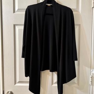 TanJay Sheer Black Cardigan SIZE: 10